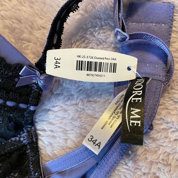 NWT Adore Me 34A Bra with Lace - Picture 3 of 7